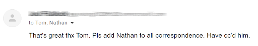 Reader testimonial