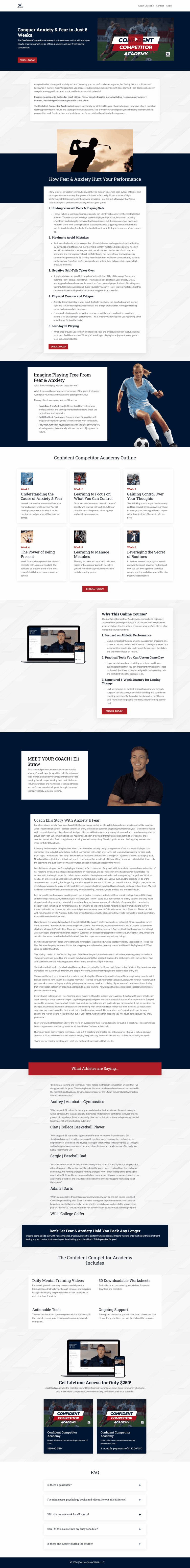 success starts within sales page before repositioning